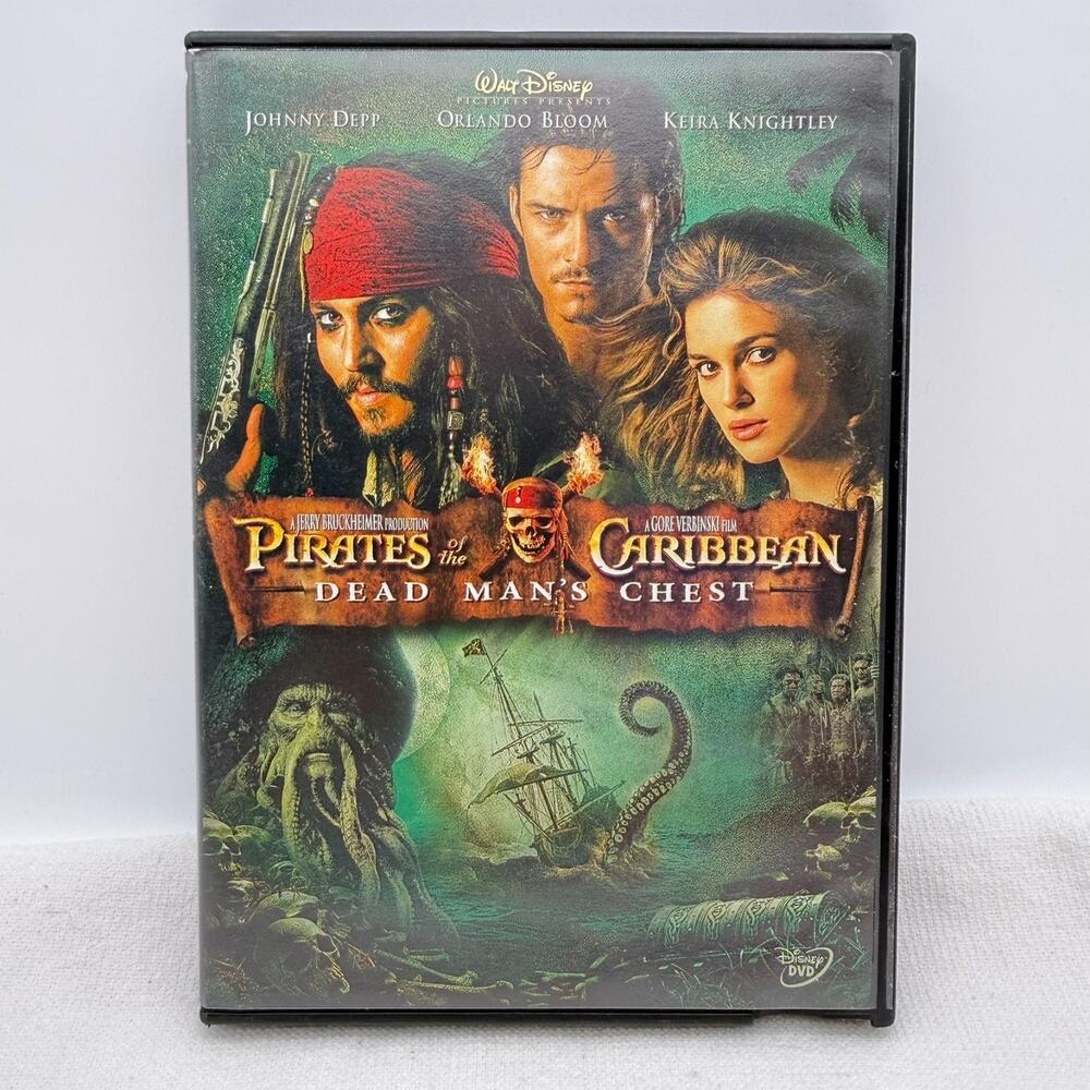 Pirates of the Caribbean: Dead Man's Chest (DVD, 2006)